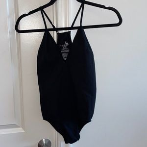 FREE PEOPLE BLACK BODY SUIT